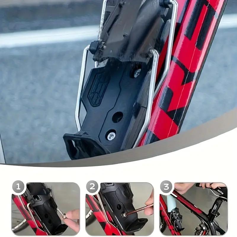1-10PCS 360 Degree Adjustable Water Bottle Holder Universal Handlebar Cup Cage Mount for MTB Road Cycling Motorcycle Accessory