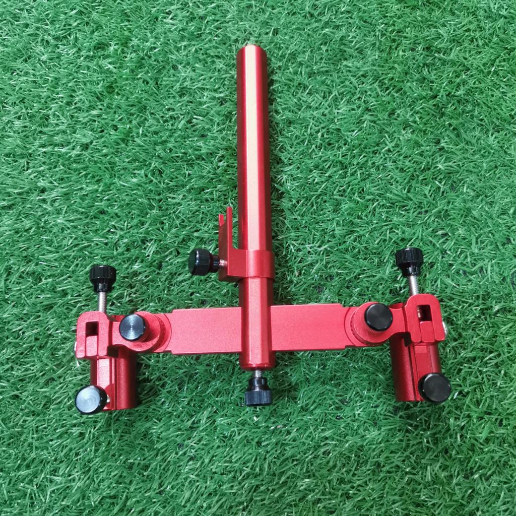 Adjustable Double Rod Holder: Multifunctional Fishing Bracket with Double Heads