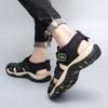 FashionMen Sandals Soft Canvas Shoes Men Outdoor Summer Shoes Breathable Comfort Beach Sandals Roman Men Shoes Big Size 48