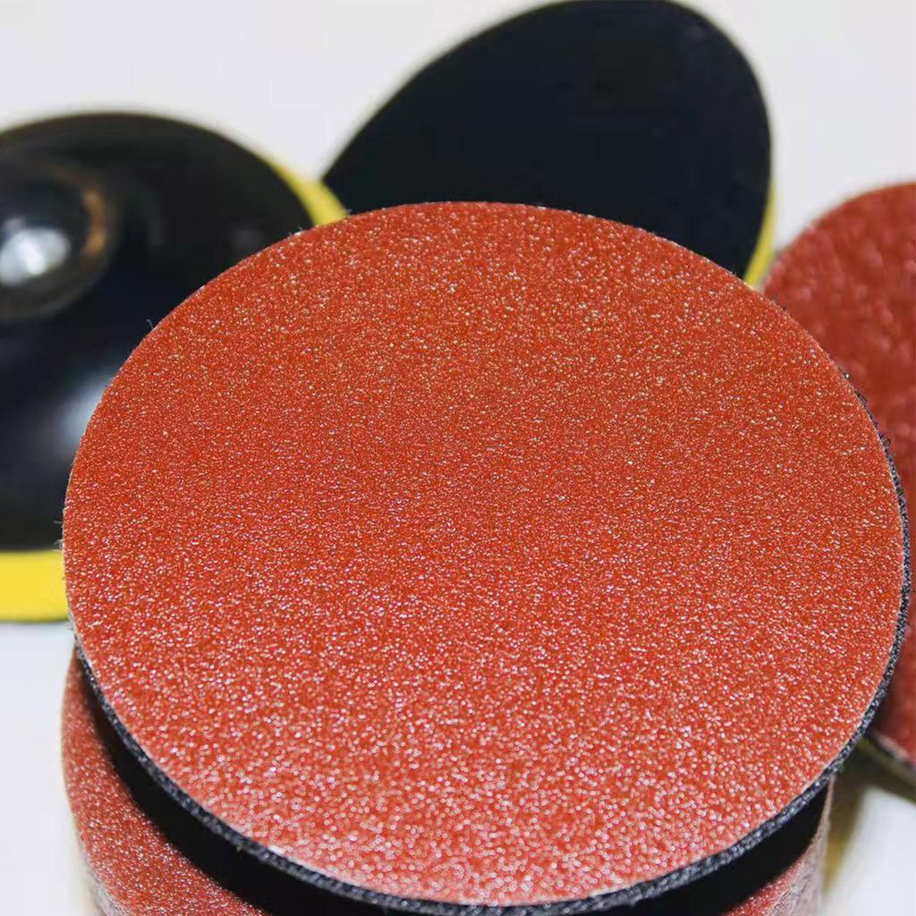 100PCS Sanding Discs 100 Grit 5 Inch Self Adhesive Stickyback Sandpaper Disc for Drywall Floor Woodworking Metal
