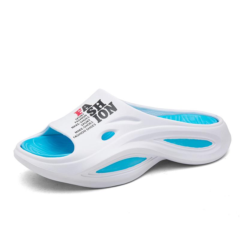 

Летние новые мужские тапочки, уличные сандалии, пляжные удобные мягкие шлепанцы, домашняя мужская повседневная обувь, мужские домашние тапочки, уличные сандалии 40-41