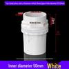 PVC Fish Tank Inlet/Outlet Waterproof Connector with Extended Male/Female Threads