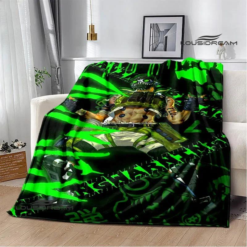 Coperte Stampate 3D Apex Legends Coperte Calde alla Moda Coperta Morbida e Confortevole Coperta per Casa Viaggio Regalo di Compleanno