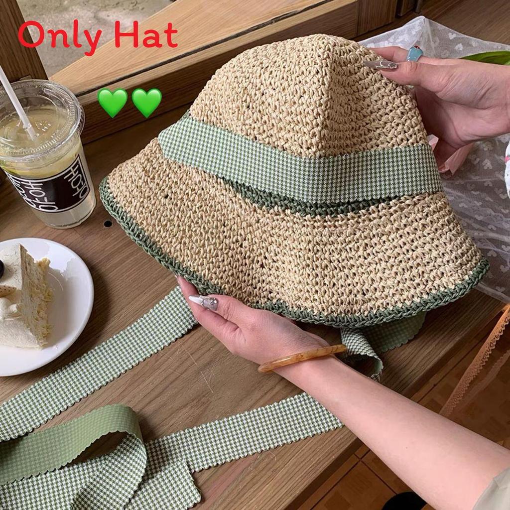 Chapeau de paille d'été à larges bords pour la protection solaire et l'amincissement du visage sans effort