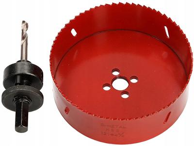 Bimetal Hole Saw 121mm Dr-met + HANDLE 30-168