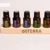 1pc Essential Oil Wooden Display Stand 6 Hole Essential Oil Storage Rack Smooth For DoTERRA Essential Oils Perfume Bottle Holder