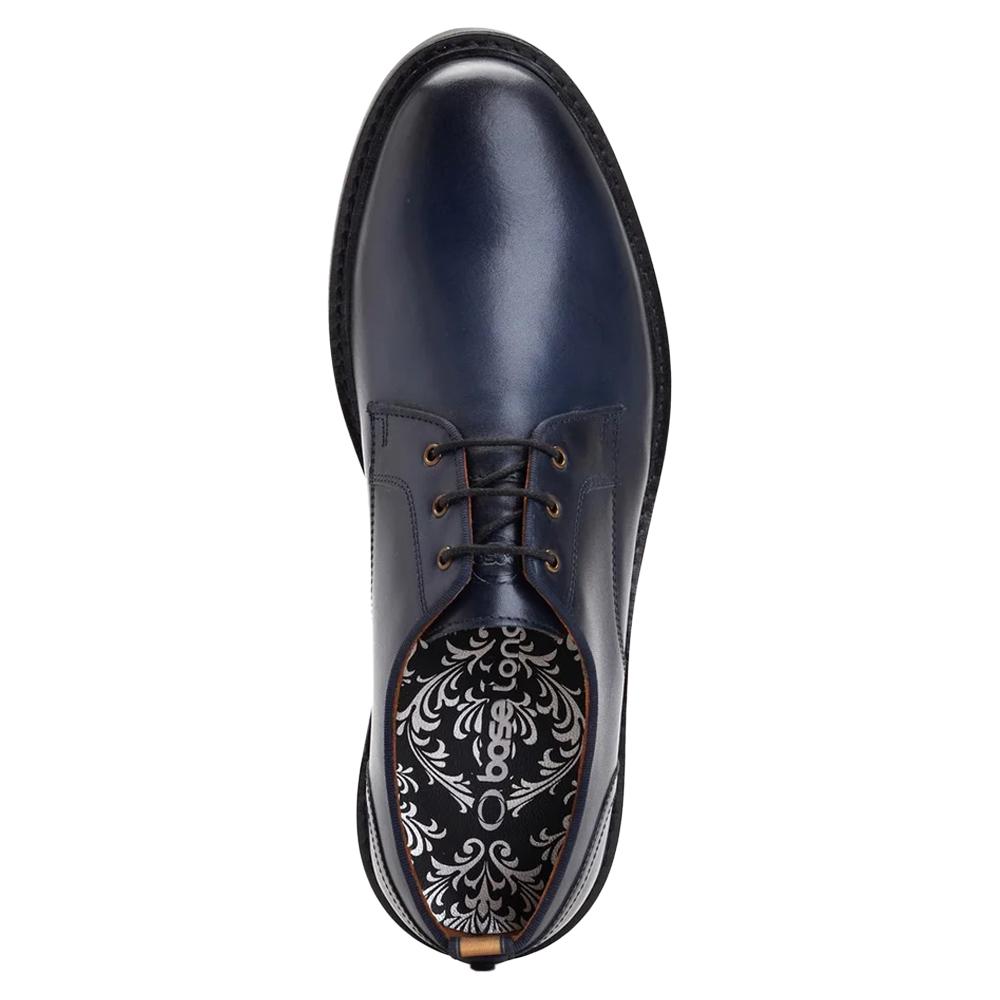 BASE LONDON Mens Dime Leather Derby Shoes