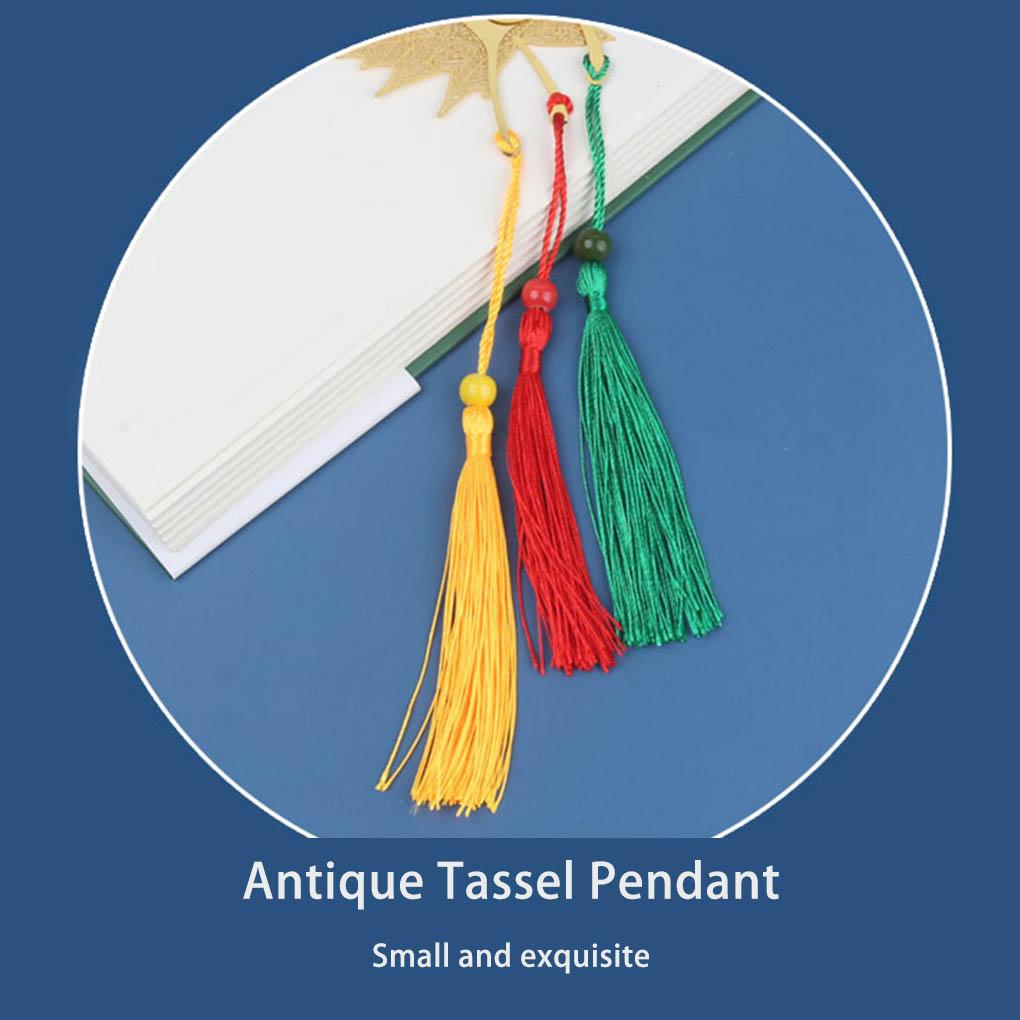 Vintage Bookmark Page Marker Reading Tool Retro Multiple Shapes Student Accessories Tassel Bookmarks Attractive Chinese Style