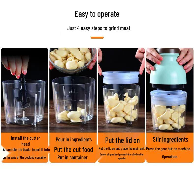 Elektrischer Babynahrungszubereiter & Mixer