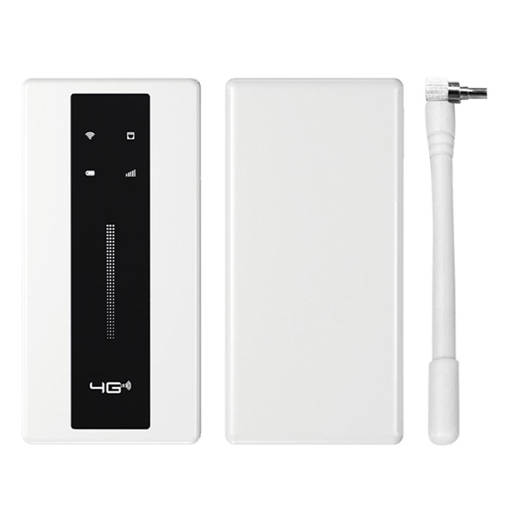 

4G LTE Mobile Router Portable Type-C USB Hotspot 10000mAh 150Mbps with External Antenna LED Indicator 4G WiFi Router