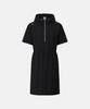 DESCENTE Women'S Woven Hooded Dress Black Sr322Pop71