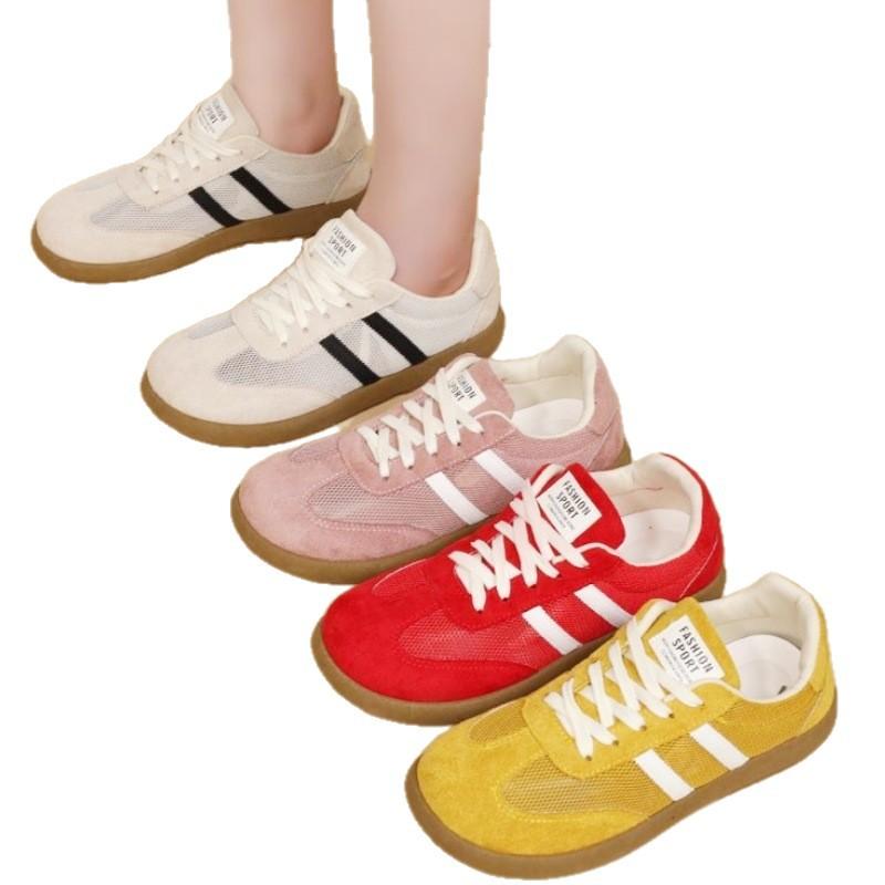 Spring new German training shoes women's retro casual fashion design sense versatile women's shoes sports shoes