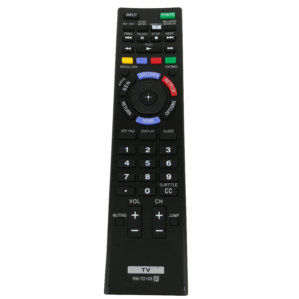 

RM-YD103 Для ЖК-телевизора Sony LED HDTV Пульт дистанционного управления RM-YD087 YD102 KDL32W700B KDL40W590B KDL40W600B KDL42W700B KDL48W590B