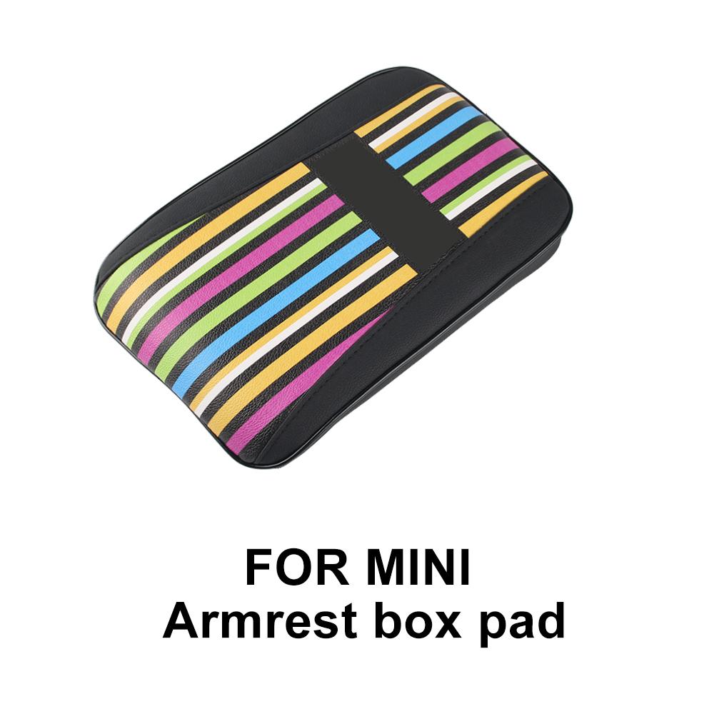 Leder Für Mini F54 F55 F56 F60 R55 R56 R60 Auto Handauflage Polster Mittlere Armlehne Aufbewahrungsbox Abdeckung Schutzmatte Zubehör
