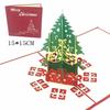 Christmas Birthday Valentine Greeting Card Paper Art Multi Patterns 3D Greet Cards Birthdays New Year Festival Carding Gift