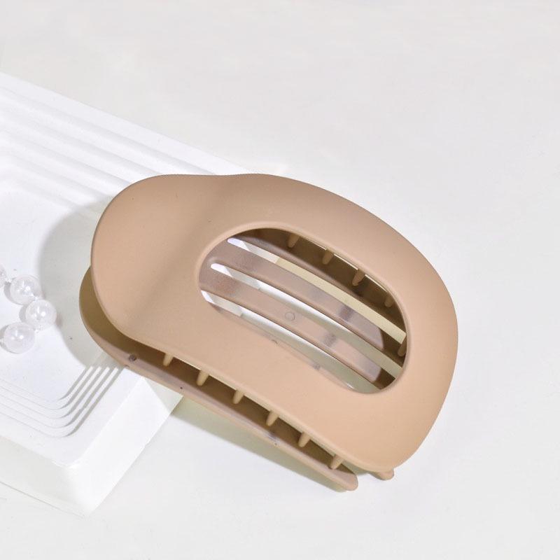 

Leopard Print Matte Non-Slip Large Hair Clip: Strong Hold Claw Clip for Thick Hair