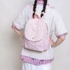 Koreanischer Lässiger Rucksack, Karierter Nylon-Rucksack, Leinwandtasche für Studentinnen, Instagram Nischen-Rucksack für Pendeln und Reisen