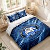 Bedding Set 1 Duvet Cover 2 Pillowcases Canterbury-Bankstown Bulldogs Print Bedroom Home Decoration