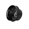 90mm to 75mm Diesel Heater Duct Adapter with Slotted Connector