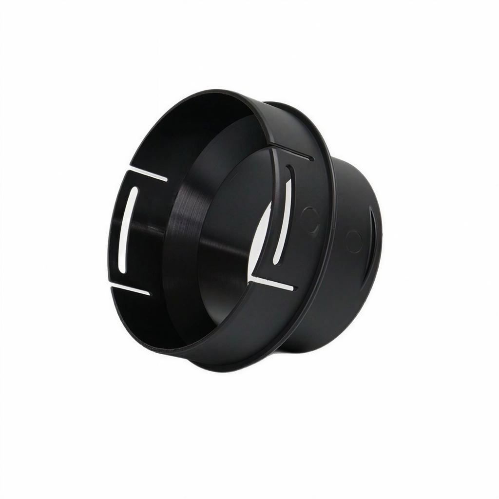 90mm to 75mm Diesel Heater Duct Adapter with Slotted Connector