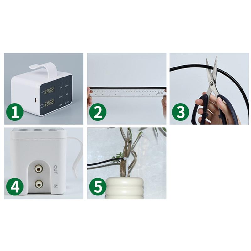 A34R Garden Irrigation Watering System Automatic Watering Device Smart Watering Device белый