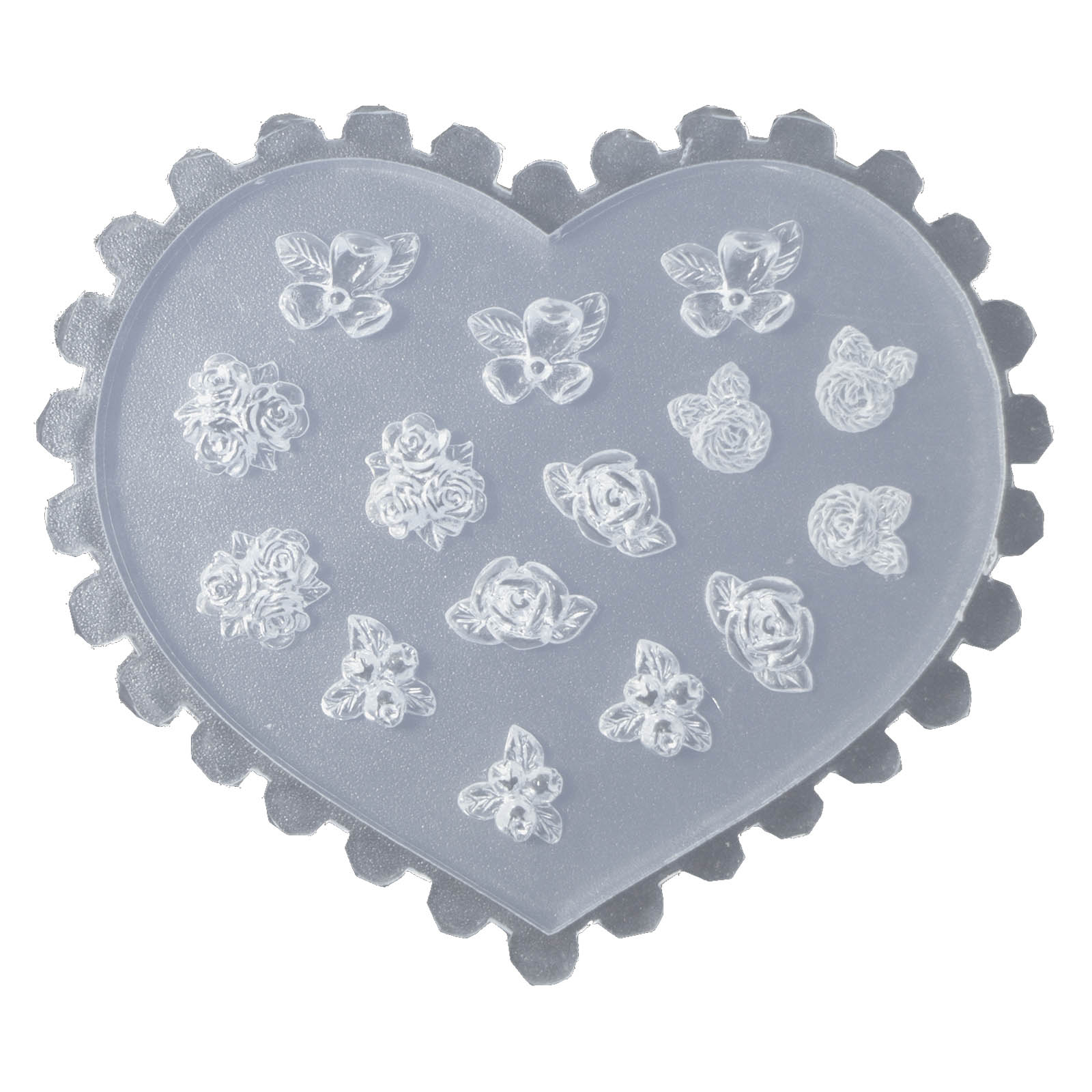 

Silicone Epoxy Mold Embossed Pattern Molds Flowers Nail Carving Mold Nail Stencils Carving Templates Jewelry Tool 118