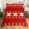 Exotic Horse Duvet Cover Set Queen African Tribal Arrow Western Animal Comforter Cover Microfiber Aztec Farm Animals Bedding Set