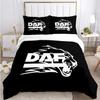Federa Piumone con Logo Camion DAF alla Moda Set Biancheria da Letto Coperta Morbida e Federe per Ragazzi Singolo_Matrimoniale_Queen_King