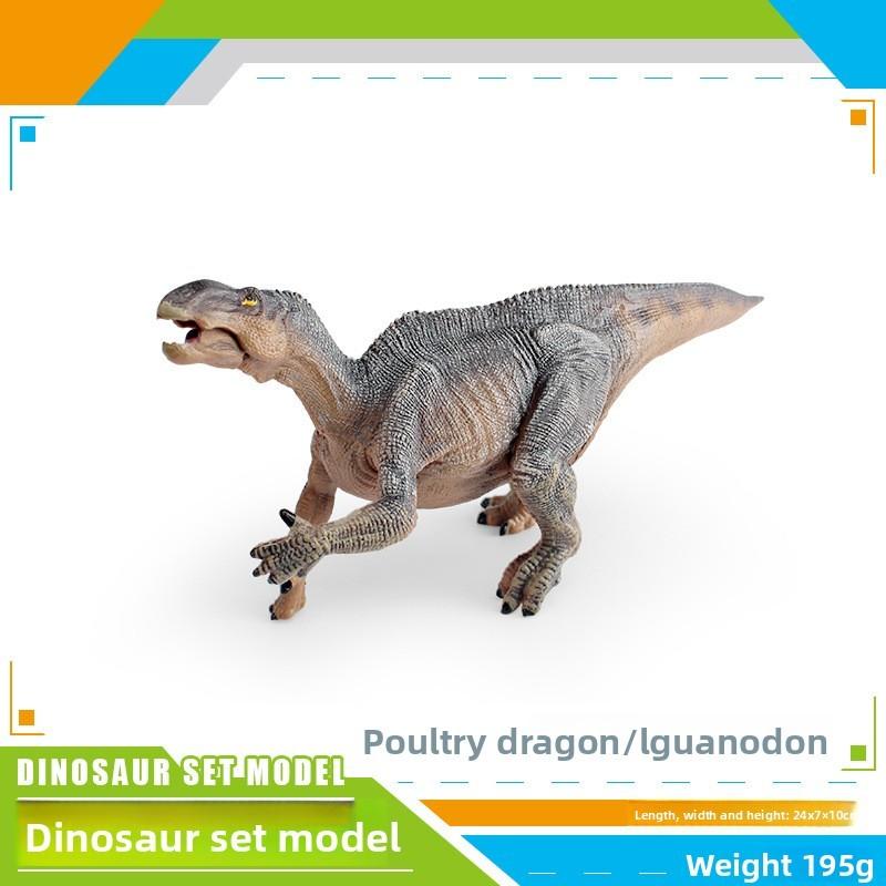 Simulated Brontosaurus Iguanodon Mamenchisaurus Mosasaurus Model Ornament For Kids Educational Gift And Display