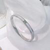 Ins Design Titanium Steel Bangles Luxury Couple Bracelets Shell Mother Bracelet  Wedding