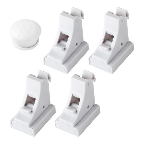 Child Safety Magnetic Drawer No Drilling Easy Installation Invisible Design Secure Drawer Lock Invisible Baby Proofing Lock