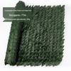 Artificial Pothos Leaf Telescopic Fence for Decoration and Privacy