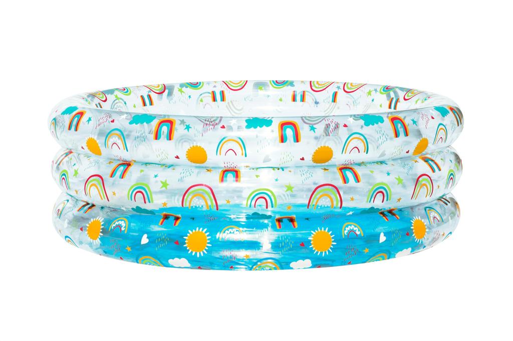 Bestway Rainbow Splash Kids Diameter x 53cm Height Pool, 51048, 1.70m