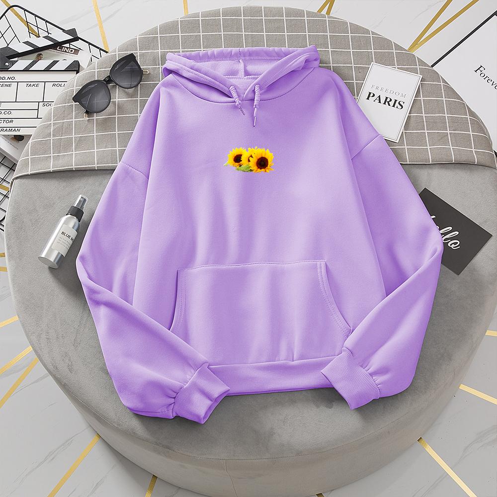Buy Cute Flower Hoodie Aesthetic Clothes Oversized Hoodie Womens
