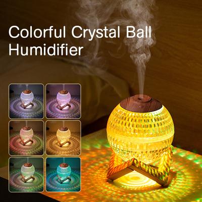 Humidificador de aire Shining Planet de 350 ml, USB, ultrasónico, difusor de aroma portátil para escritorio, regalo de vacaciones