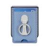 Folding Ring Holder Card Solt Carbon Fibre Wallet Case For Samsung Galaxy Z Flip 6 5 4 3 5G Flip6 flip5 Stand Vertical Bag Cover