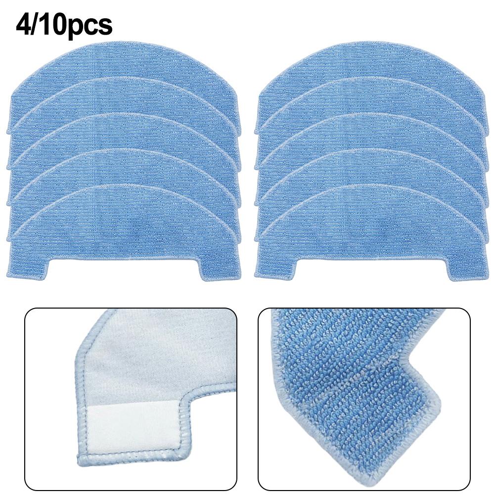 Microfiber Mop Cloth Replacement Parts For Conga 1199 Ultra Home Advanced Robot Vacuum Cleaner Accessories Washable Rags