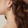 Ear Hoop - Small-scale, Minimalist, Retro-style Ear Clasp - Unique Design, High-end Ear Jewelry Earrings