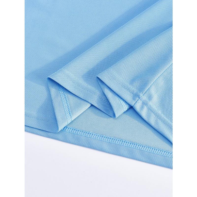 Summer Loose Casual Breathable Lapel Top Short Sleeved Men's Polo Shirts