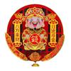Flannelette God of Wealth Pendant Red Gold Spring Festival Pendants  Home Decor