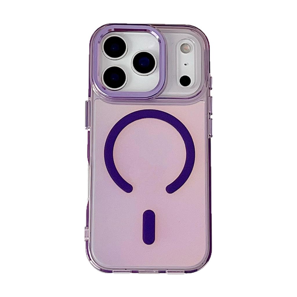 Jasný Stínový Chameleon Magnetický Kryt na Telefon pro Apple 17 Pro Max s Kompatibilitou Trendových Tlačítků 15/16.