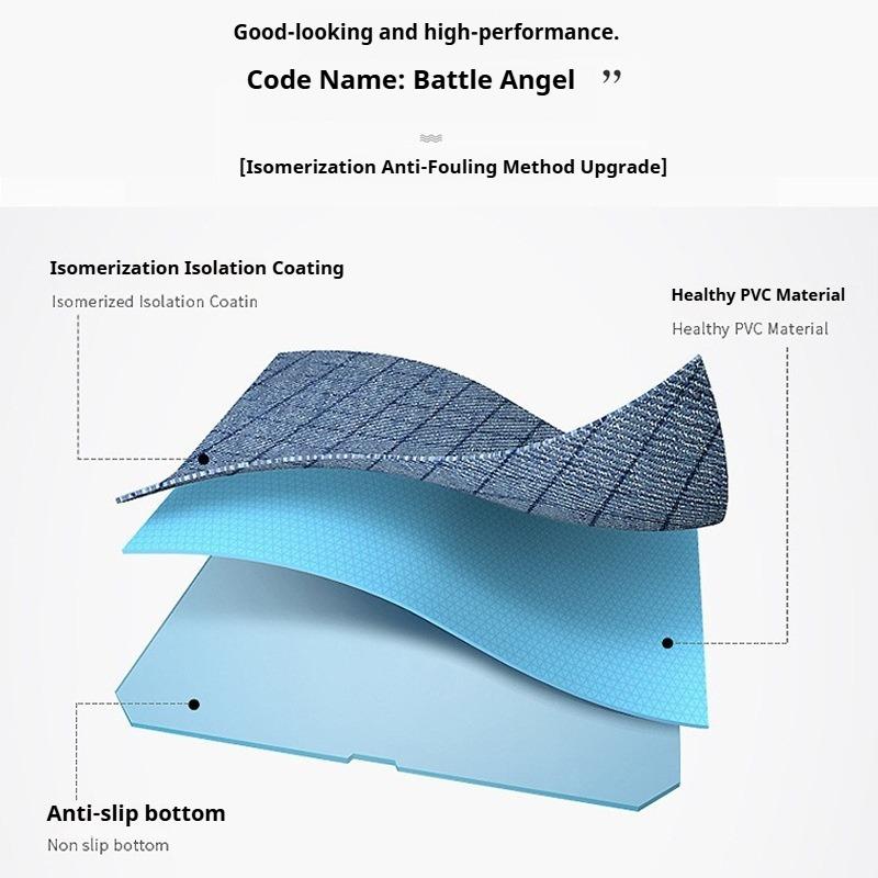 Waterproof and Oil-proof Solid Color PVC Table Cloth Anti-scalding and Washable Plaid Table Cloth Simple Rectangular Round Table Cover Cloth