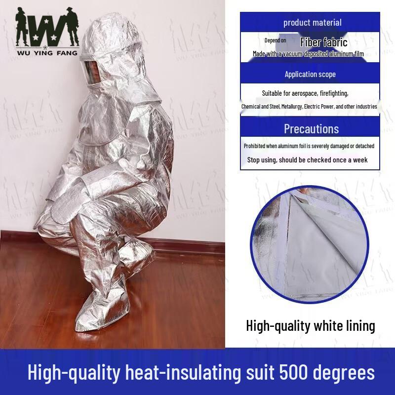 Wuyingfang Firefighting High-Temperature Aluminum Foil Heat Insulation Suit