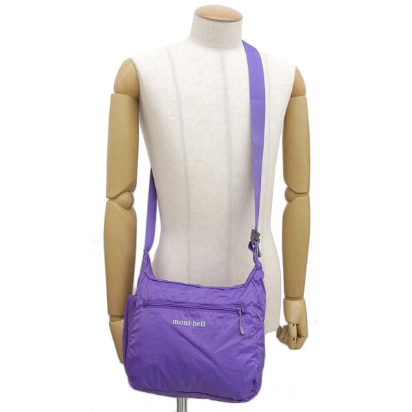 Back Shoulder Bag Nylon Pocketable Light Shoulder S 1123969 [Montbell] Men's Women's (Purple (PU)/Purple)