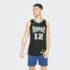 Nike Team Alphanumeric Logo Print Basketball Jersey AU Player Edition 22-23 Season Men Tops Black DQ0199-010