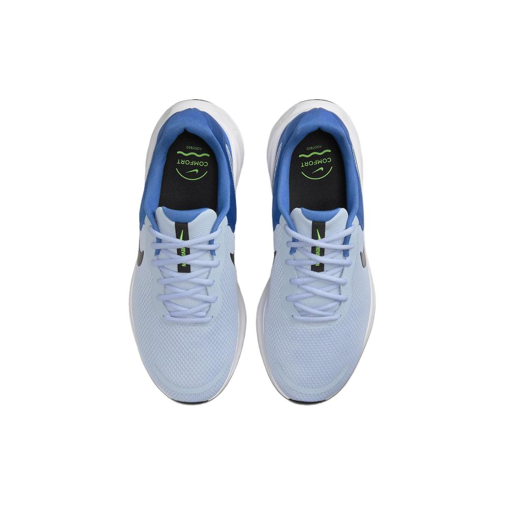 Nuove Nike Revolution 7 Extra Larghe 'Light Armory Blue' FB8501-402