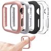 Schutzhülle für Apple Watch Case 45mm 41mm 44mm 40mm 42mm 38mm Zubehör PC Schutz Bumper iWatch für Iwatch Serie 7 SE 6 5 4 3 2 7