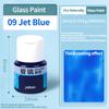 Waterproof Glass Paint 20/25ml Sun-Resistant Acrylic Paints For Artist Drawing Painting Pigment Hand Painted Glass Paint DIY