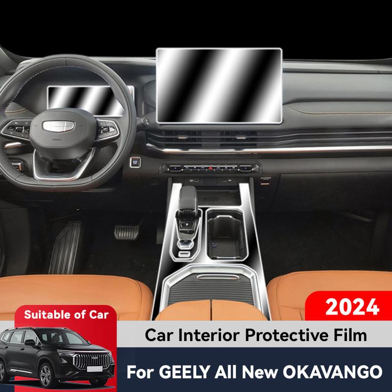 Auto Central Control Screen TPU Navigation Anti Scratch interior Protection Film GPS Navigation For GEELY All New OKAVANGO 2024