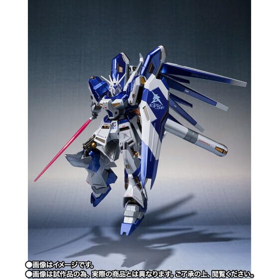 METAL ROBOT SPIRITS Hi-v Nu Gundam AMURO's SPECIAL Color Counterattack Approximately 140mm ABS PVC Painted Movable Action Figure